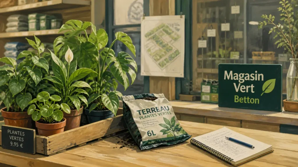 Magasin vert Rennes à Betton : plantes et conseils