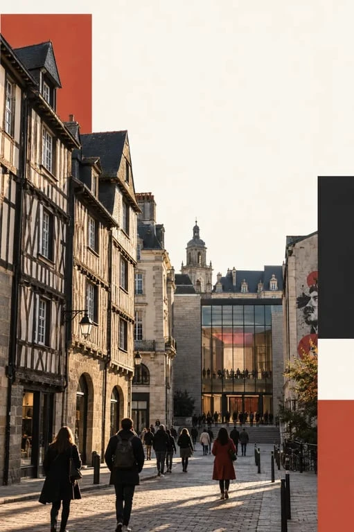 Rennes culture : architecture du centre-ville et scène culturelle rennaise