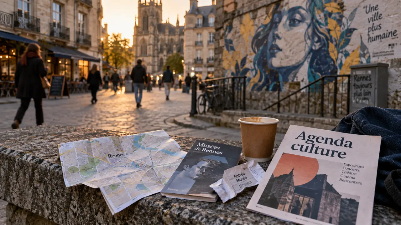 Rennes culture : plan, agenda et street art en centre-ville