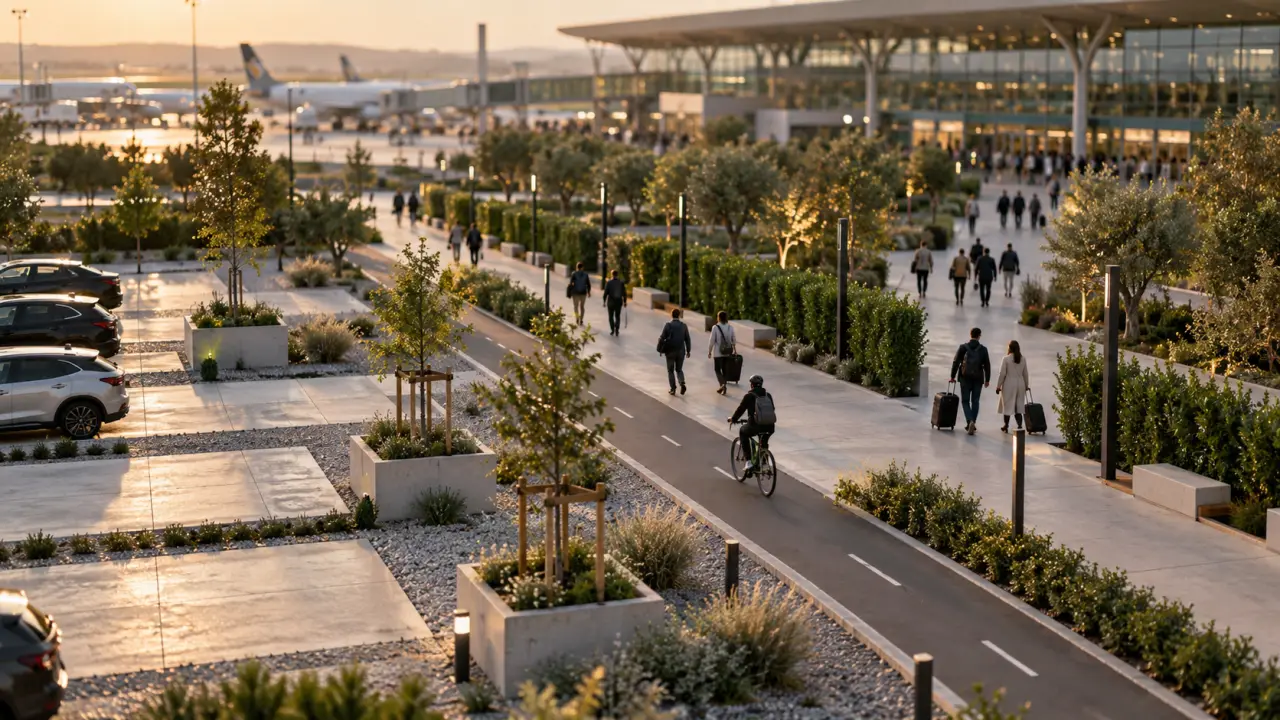 Aéroport de Rennes : un mail piétonnier et des réaménagements prévus d’ici 2031