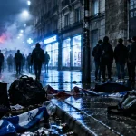 À Rennes, altercation entre lycéens manifestants et supporters néerlandais