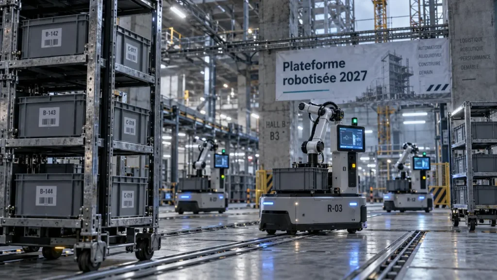 À Derval, Amazon construit une plateforme robotisée attendue en 2027