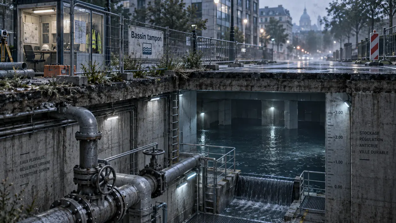 À Rennes, un bassin souterrain pour limiter les rejets dans la Vilaine
