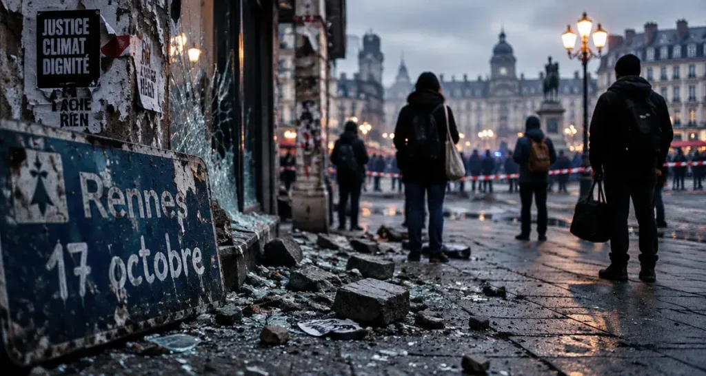 Retour sur les violences survenues lors de la manifestation du 17 octobre à Rennes