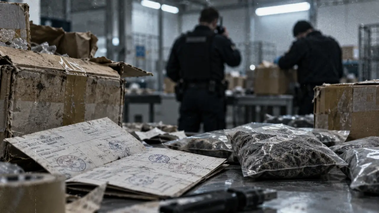 Plus de 57 kg de cannabis saisis près de Rennes après un colis de Californie