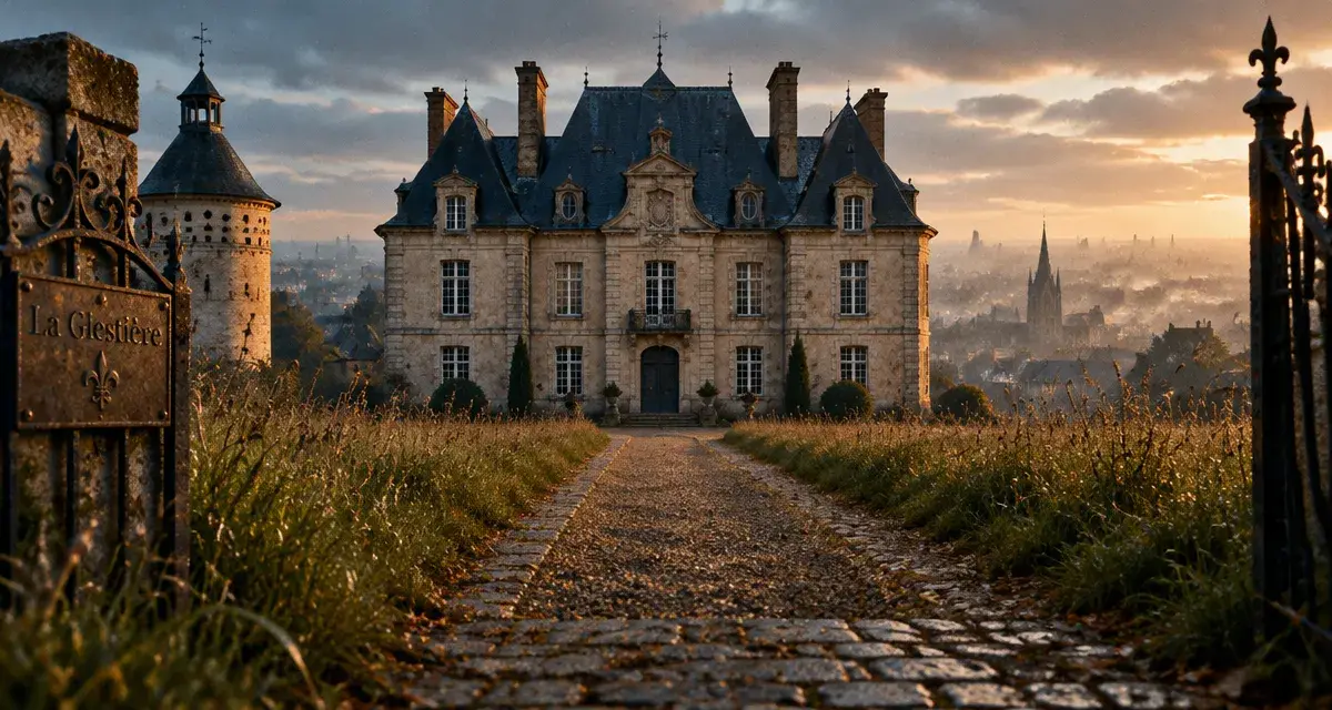 Près de Rennes, le château de la Glestière est à vendre 3,36 M€