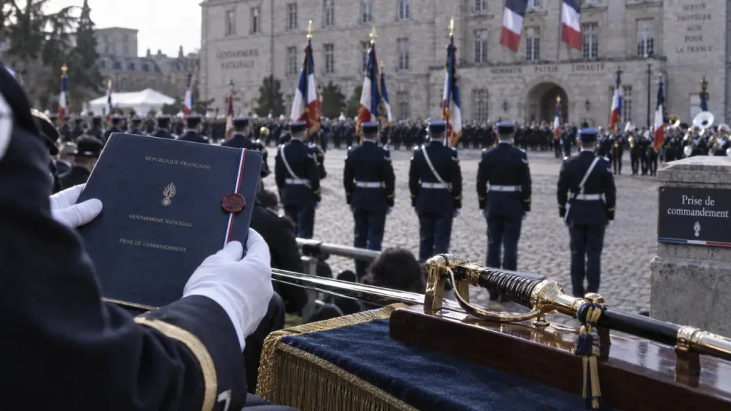 David Bolze prend le commandement de la gendarmerie d’Ille-et-Vilaine