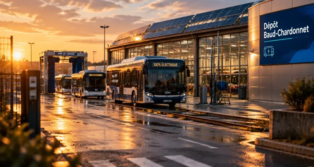 À Rennes, le dépôt de Baud-Chardonnet prépare les bus de demain