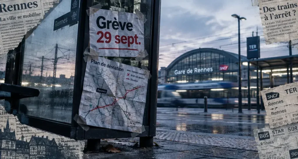 Grève du 29 septembre : les transports peu touchés à Rennes mardi matin