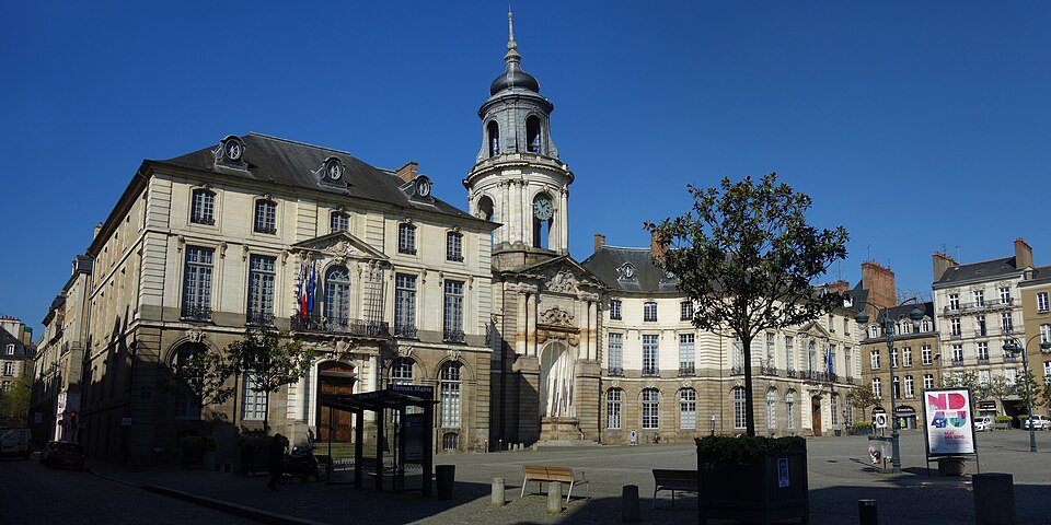 Hôtel de ville de Rennes.