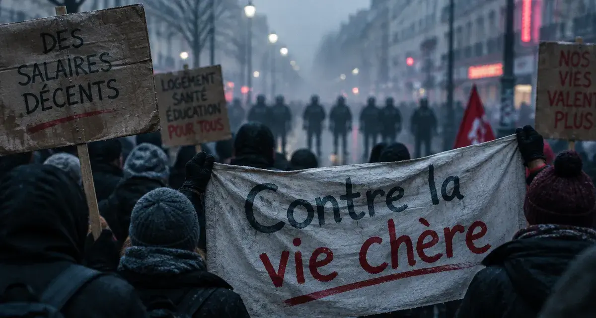 Manifestation contre la vie chère : 15 blessés à Rennes samedi