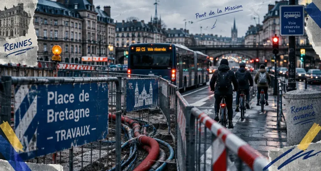 Place de Bretagne : un chantier à 5,56 millions d’euros dès avril 2027