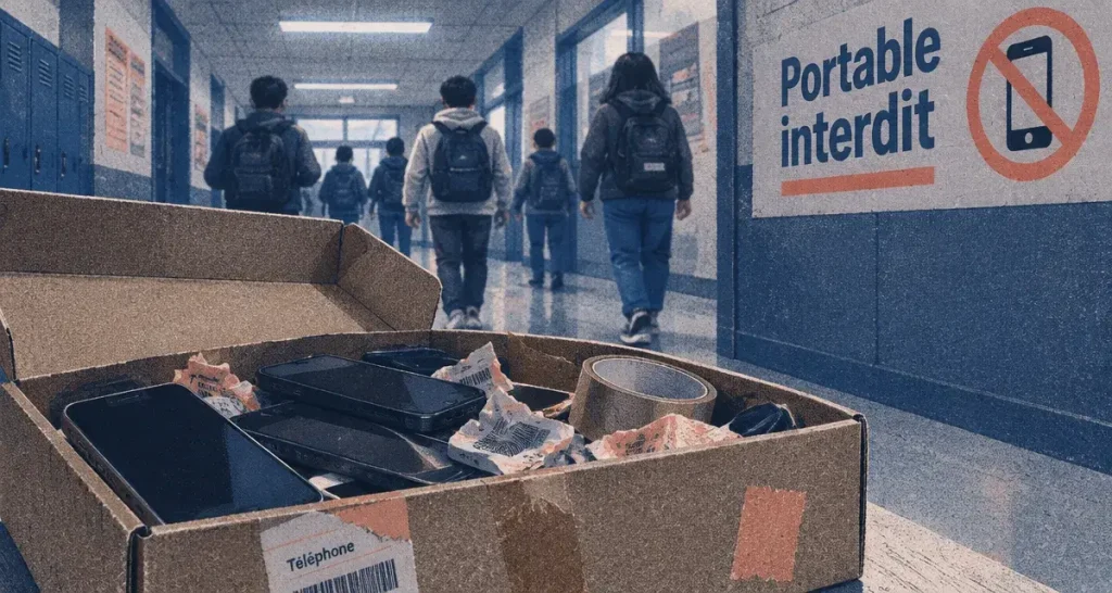 Portables interdits au lycée : des avis partagés à Bréquigny, à Rennes