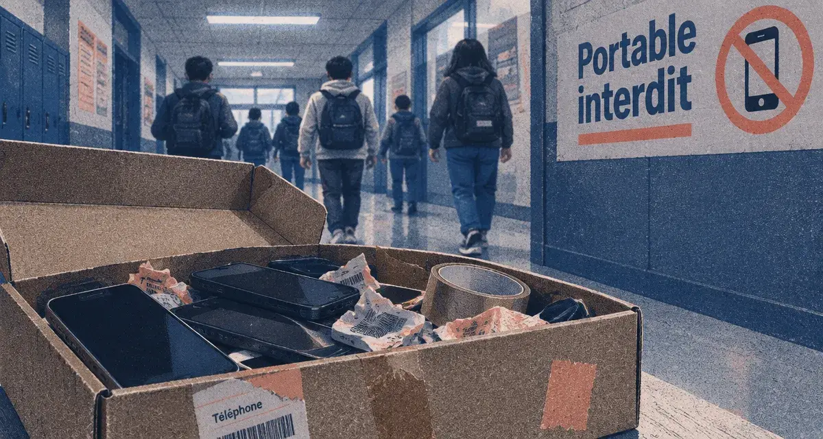 Portables interdits au lycée : des avis partagés à Bréquigny, à Rennes