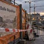 Rennes : la page Orange sur la dalle République ne donne pas de détail de chantier