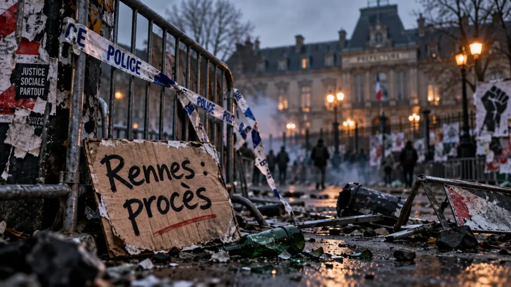 Détonation devant la préfecture à Rennes : trois jeunes jugés le 15 décembre