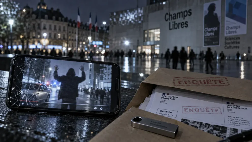 À Rennes, une enquête après une vidéo de violences policières présumées