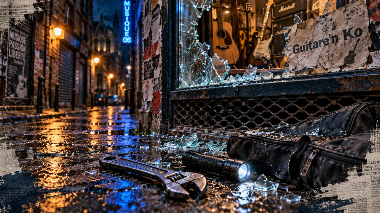 À Rennes, le magasin Guitare’n Ko cambriolé rue d’Antrain