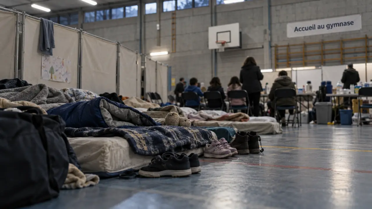 À Rennes, le gymnase de Beauregard reste ouvert aux familles exilées