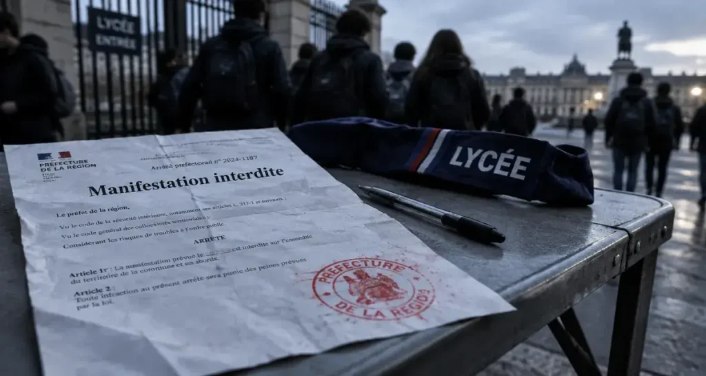 Rennes : la préfecture interdit la manifestation lycéenne prévue ce mardi