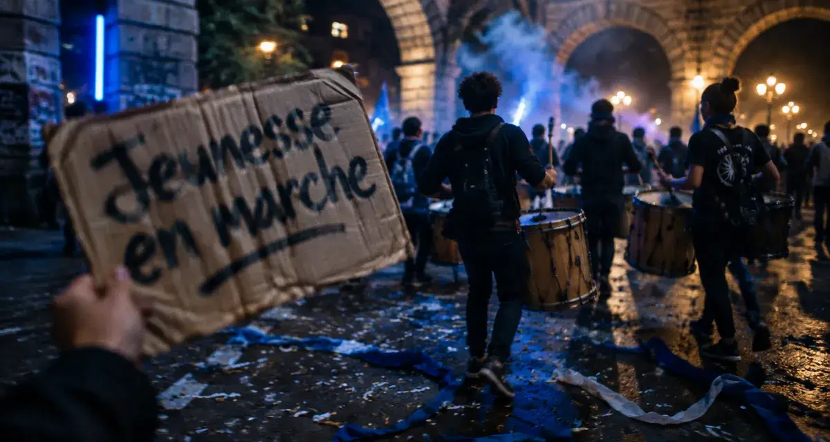 À Rennes, une manifestation pour la jeunesse se termine par des affrontements