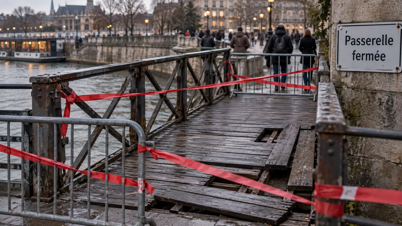 Rennes : la passerelle Émile-Zola-Chateaubriand pourrait rouvrir en fin de semaine