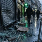 Rennes : pillages et dégâts matériels dans plusieurs commerces du centre-ville