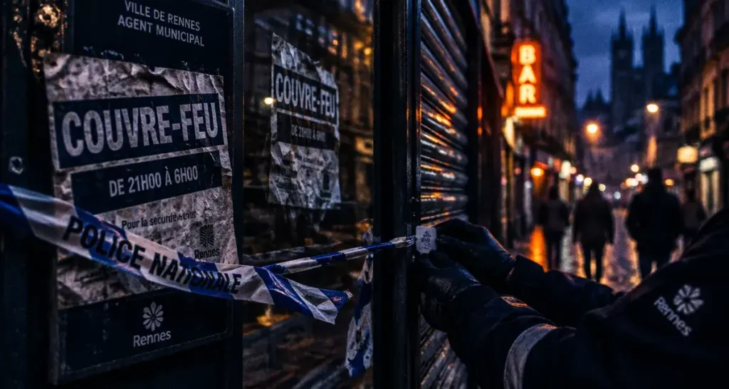 À Rennes, la préfecture réfléchit à un couvre-feu après les pillages