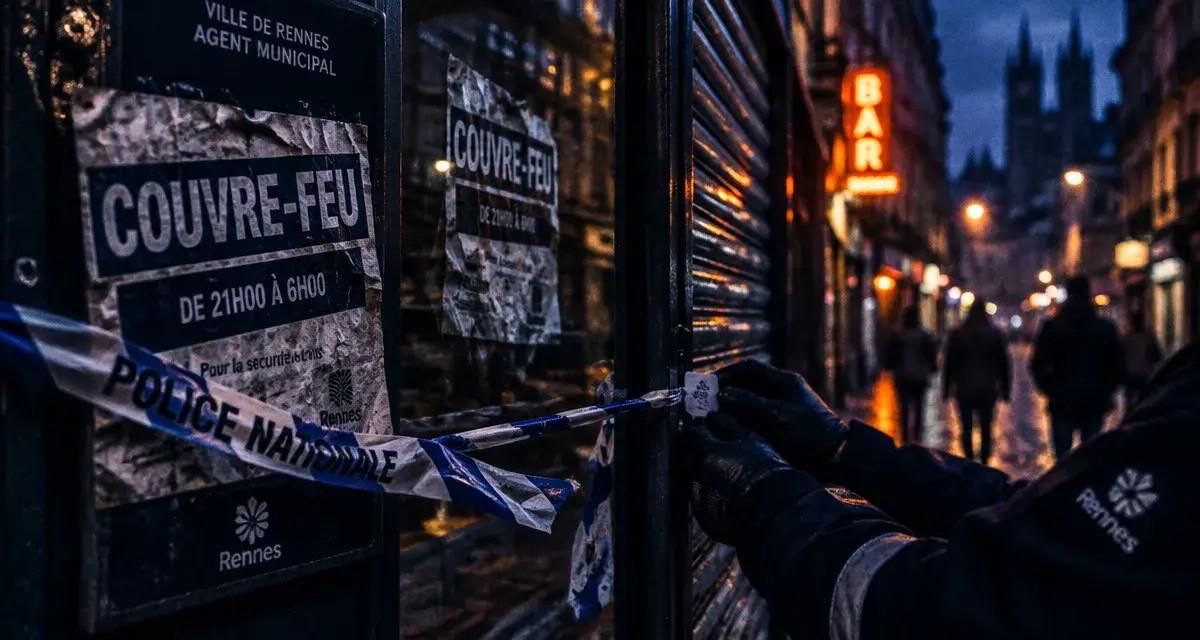 À Rennes, la préfecture réfléchit à un couvre-feu après les pillages