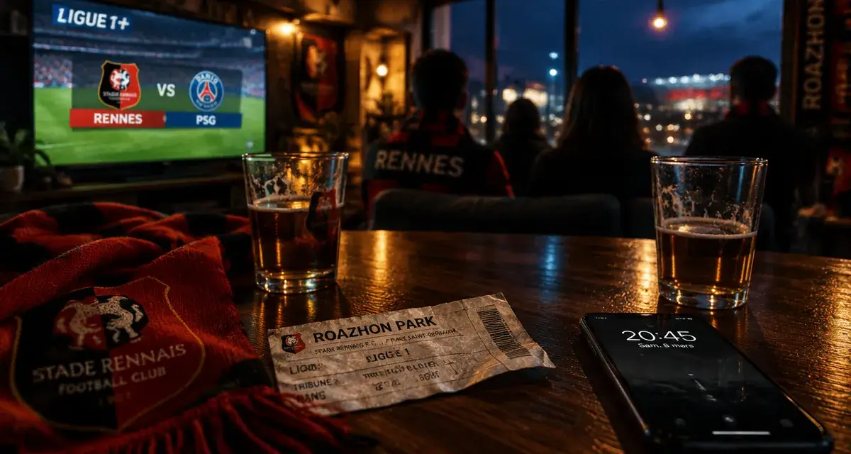 Rennes-PSG ce dimanche : à 20h45 sur Ligue 1+ au Roazhon Park