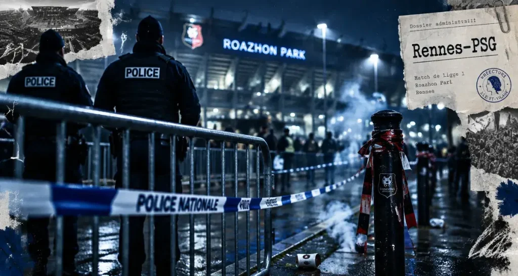 Rennes-PSG au Roazhon Park : sécurité renforcée dimanche autour du stade