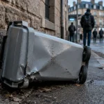 À Rennes, comment signaler une poubelle disparue ou détruite