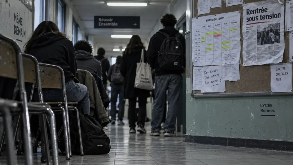 Rentrée sous tension au lycée Théodore Monod du Rheu