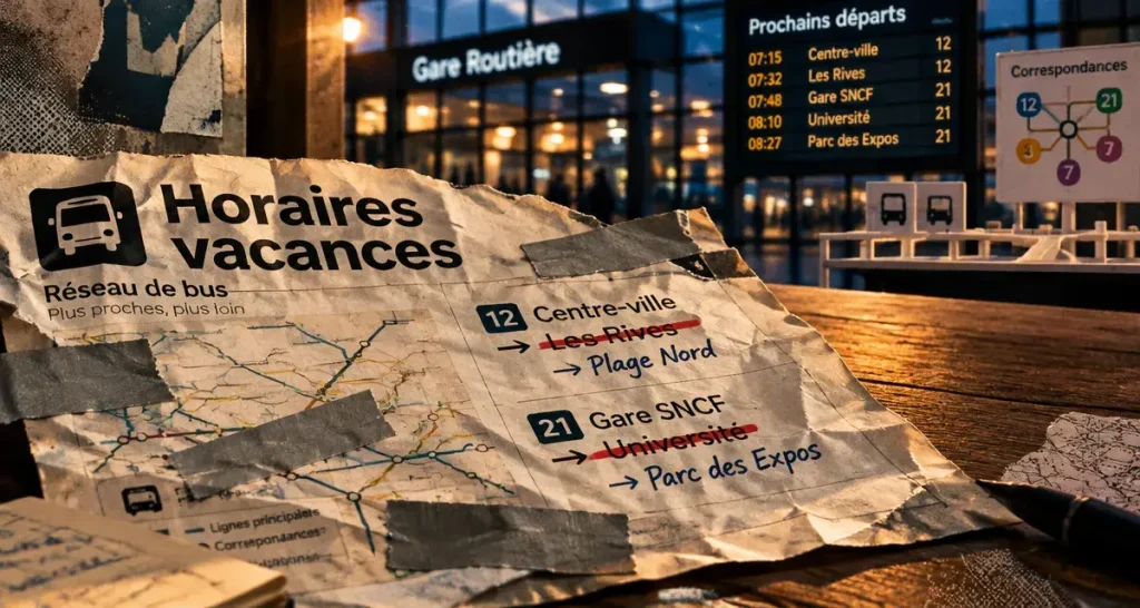Réseau Star : lignes déviées et horaires de vacances à Rennes