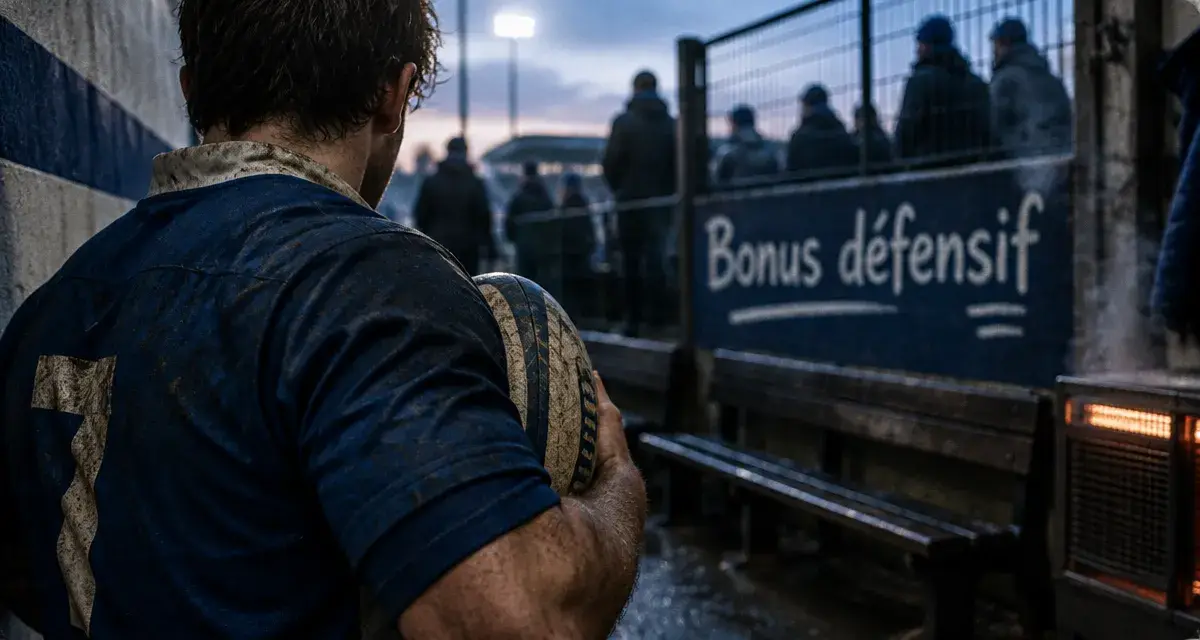 Rugby : le REC ramène un bonus défensif de Rouen