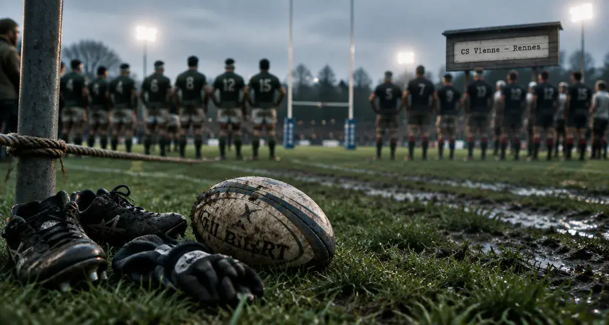 Rugby : Rennes renversé sur la pelouse du CS Vienne