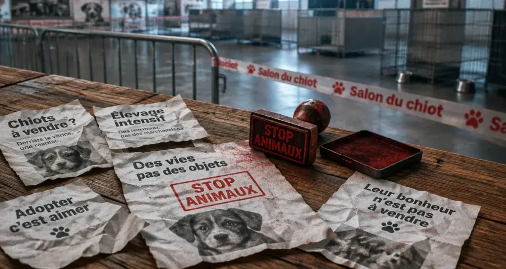 Un salon du chiot contesté ce week-end à Chavagne, près de Rennes