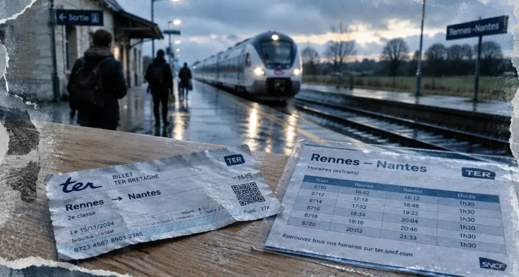 Un TER toutes les heures entre Rennes et Nantes dès septembre 2027