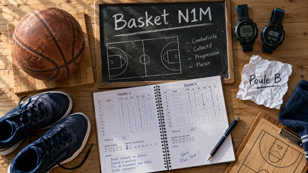 Basket N1M : l’URB battue de deux points à Toulouse