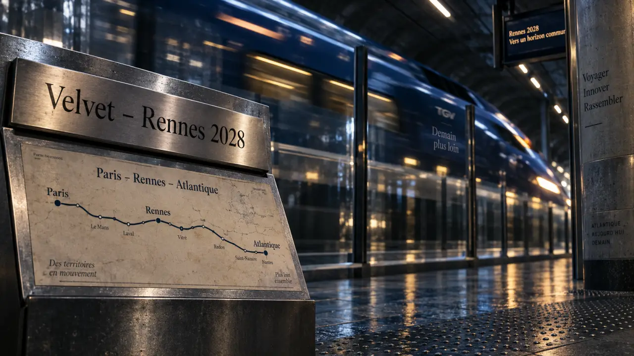 Velvet vise Rennes dès 2028 avec des liaisons vers Paris et l’Ouest