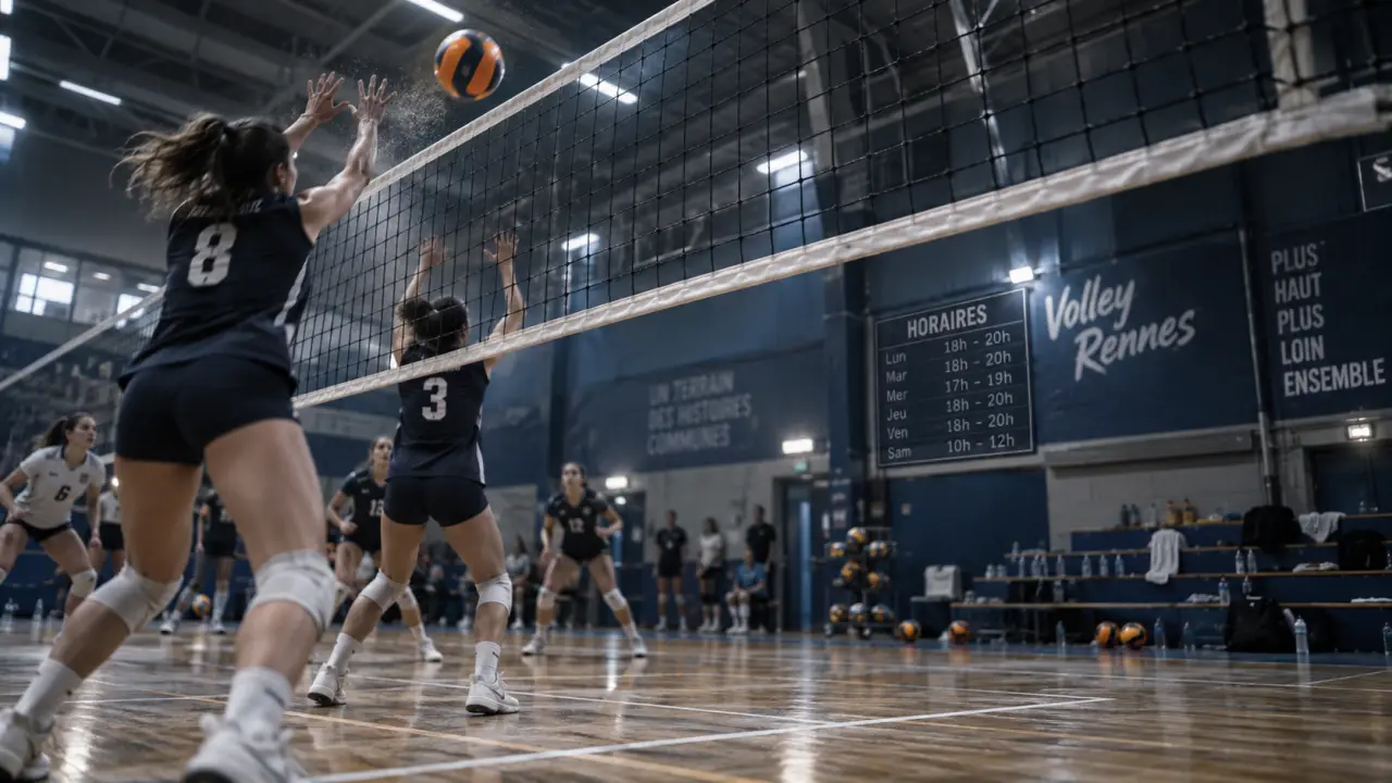 Volley : Rennes s’incline à Clamart après un match irrégulier